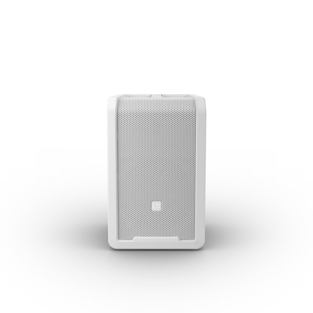 LD Systems ANNY® 8 W - enceinte PA Bluetooth® portable alimentée par batterie avec mixer, blanc pur