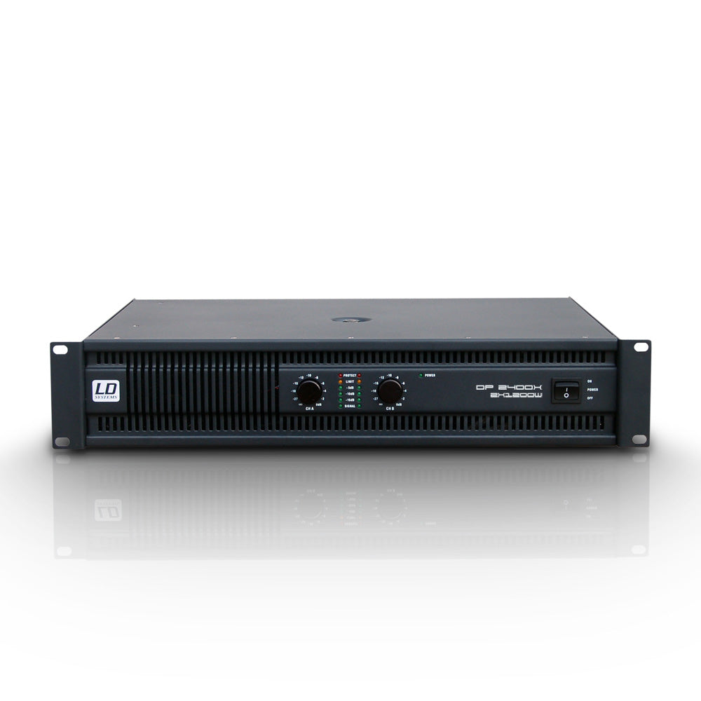 LD Systems DEEP2 2400 X - Amplificateur (2x600W, 8 Ohm)