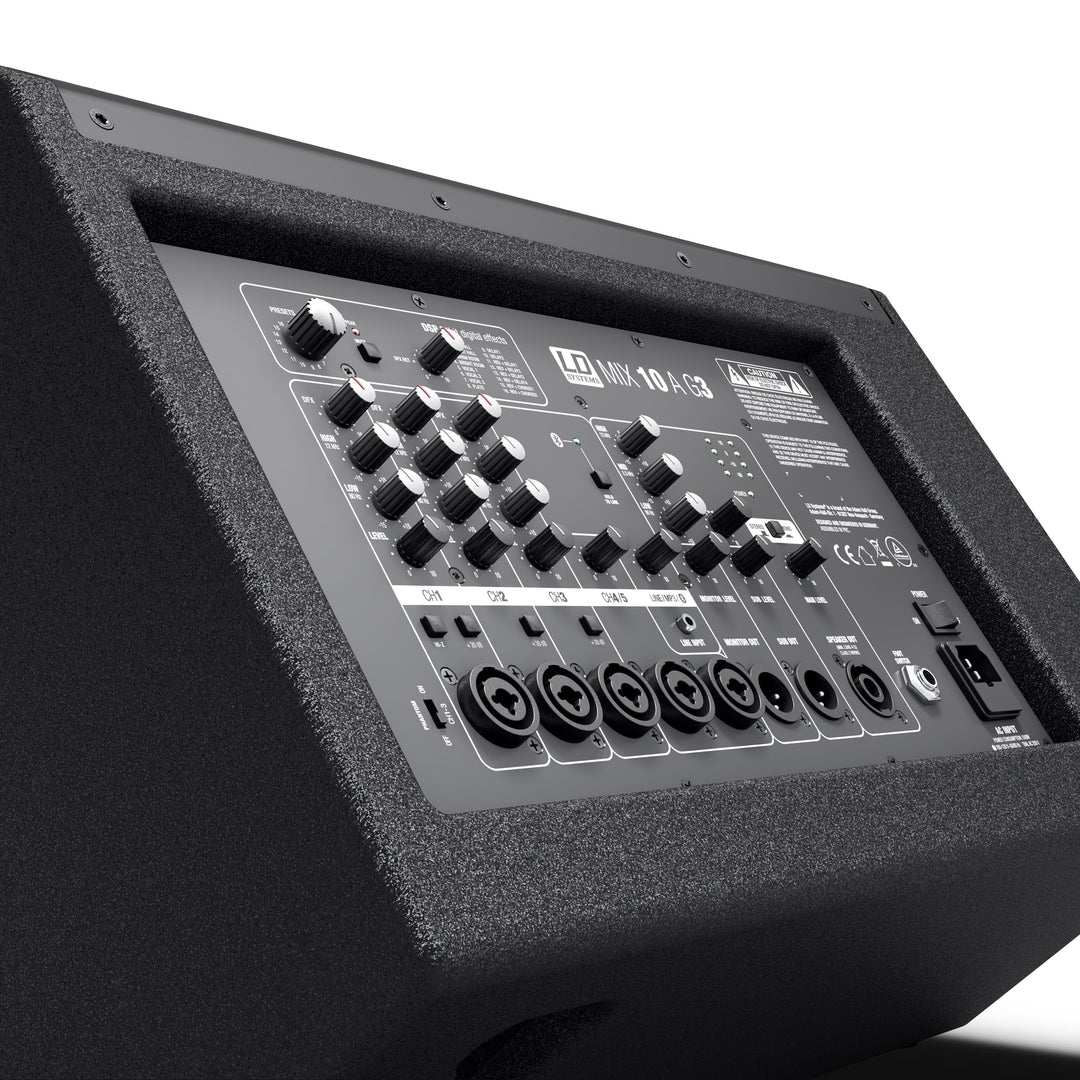 LD Systems MIX 10 A G3 - Enceinte active 2 voies avec mixeur 7 canaux intégré