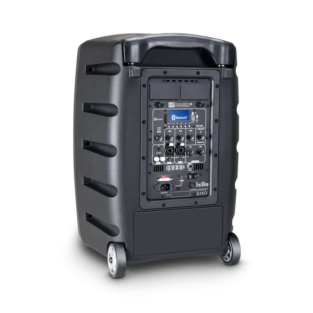 LD Systems ROADBUDDY 10 BASIC - enceinte Bluetooth alimentée par batterie avec mixer
