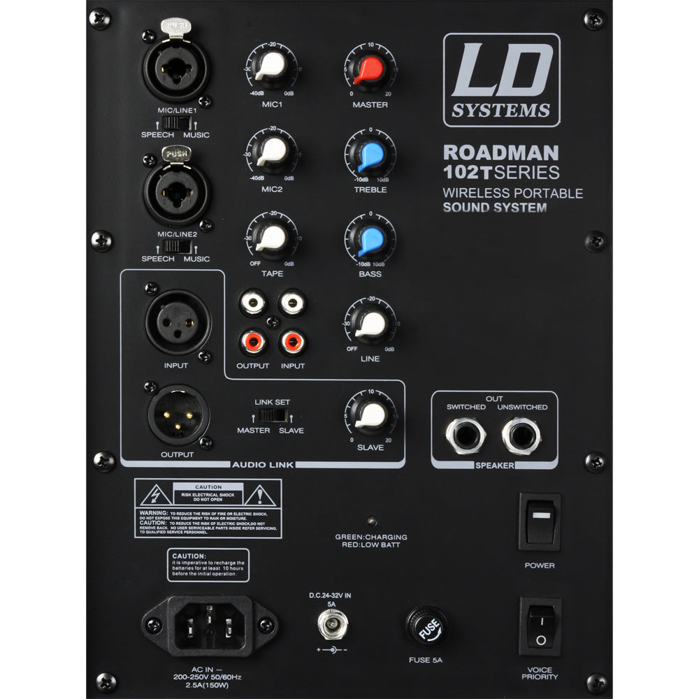 LD Systems Roadman 102 Casque Haut-parleur actif portable