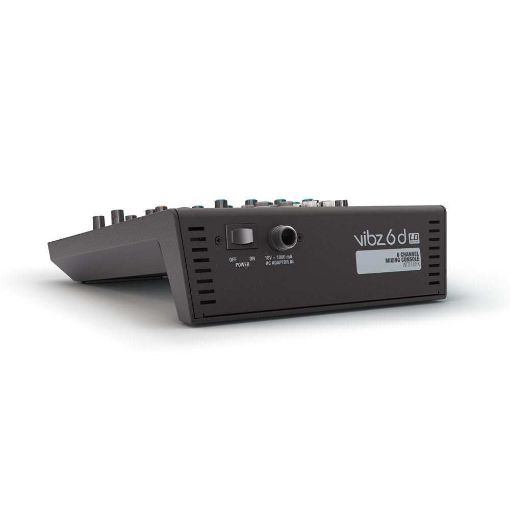 LD Systems VIBZ 6 D - Console de mixage 6 canaux avec DFX