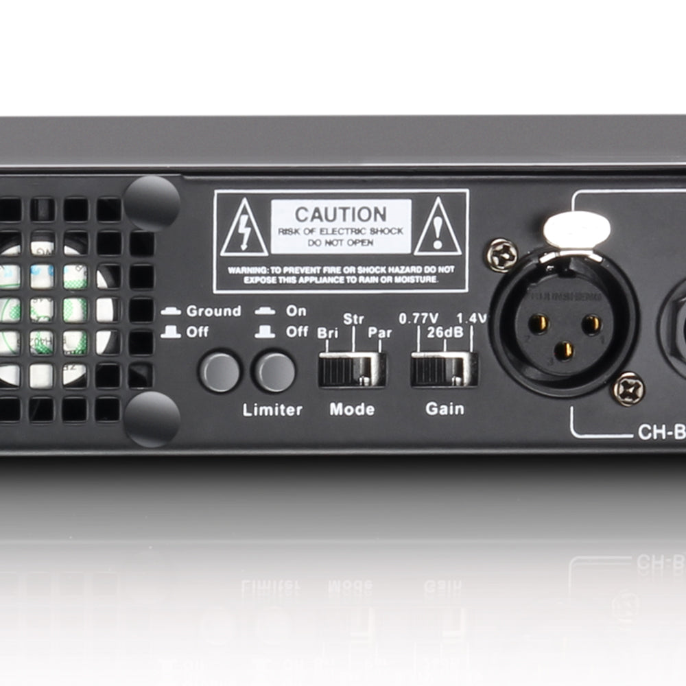 LD Systems XS 700 - Amplificateur de Puissance (2x200W, 8 Ohm)