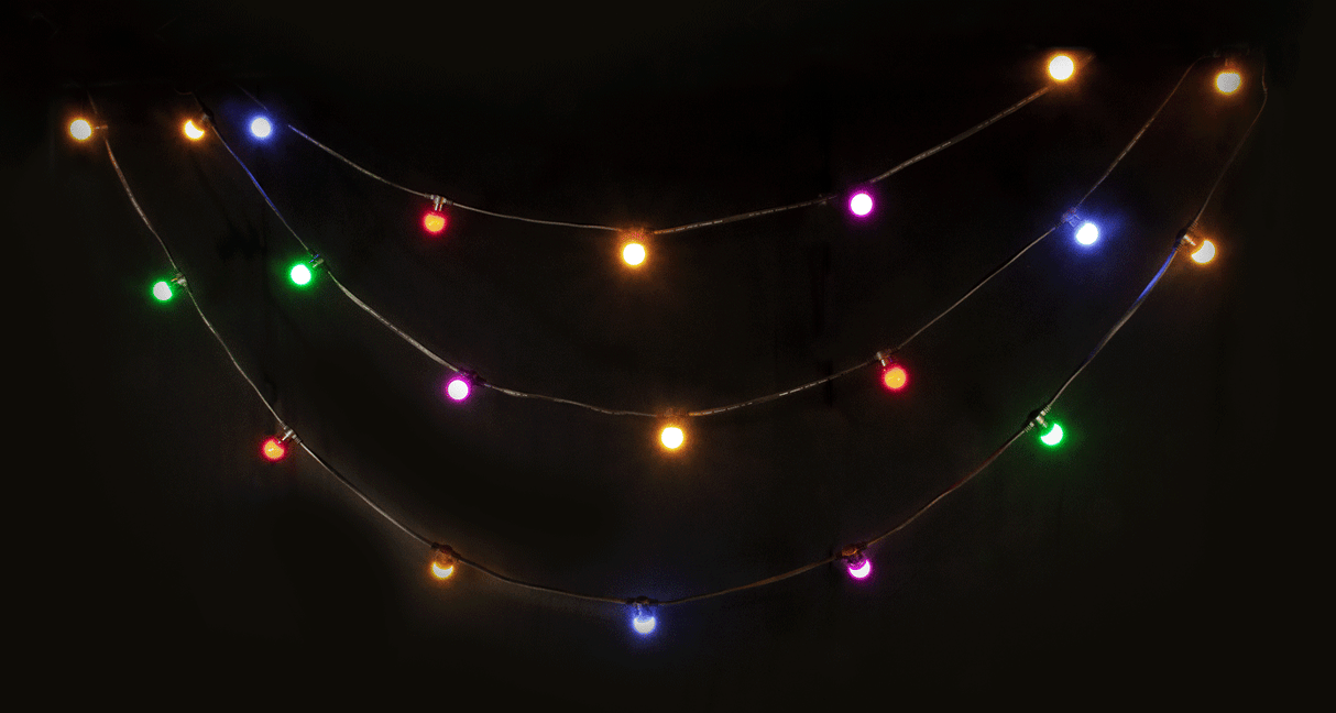 LED Light Chain (Multicolor, 10m)