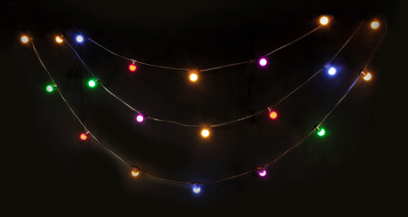 LED Light Chain (Multicolor, 10m)