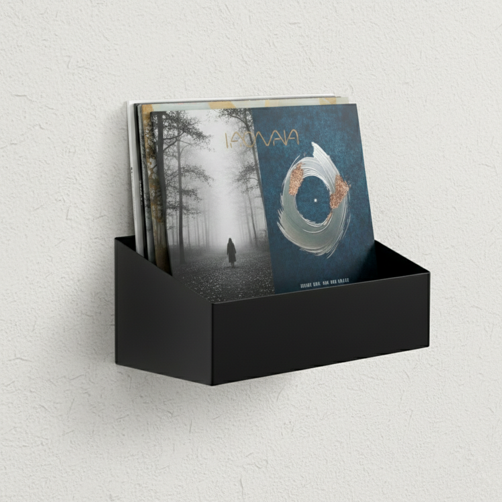 Studio 57 Vinyl Wall Shelf Medium (black)