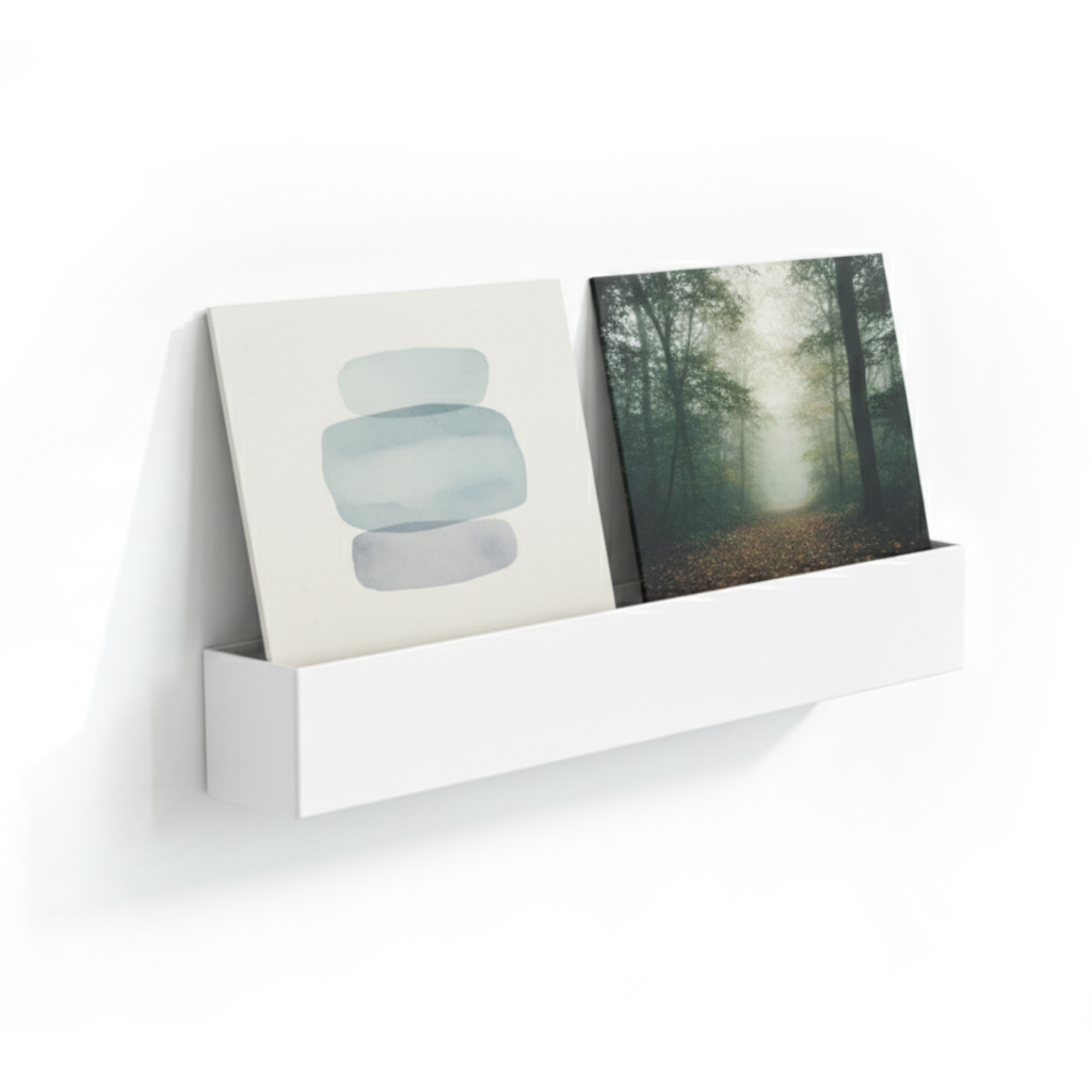 Studio 57 Vinyl Double Wall Display (white)