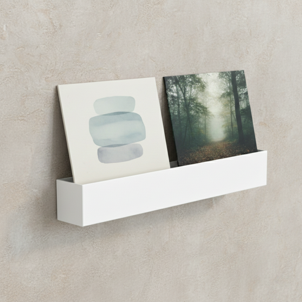 Studio 57 Vinyl Double Wall Display (white)