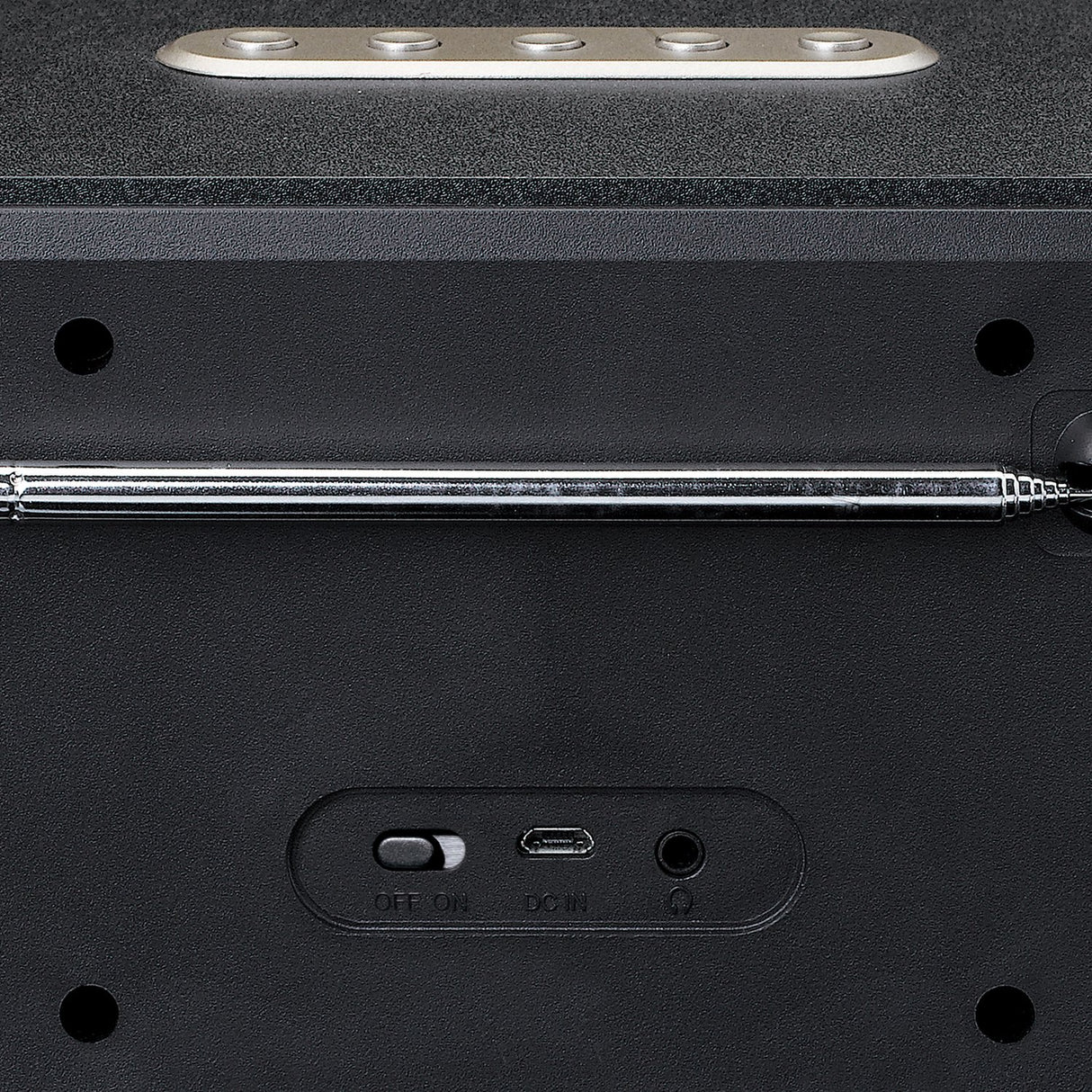 Lenco DAR-030 DAB Radio, Black