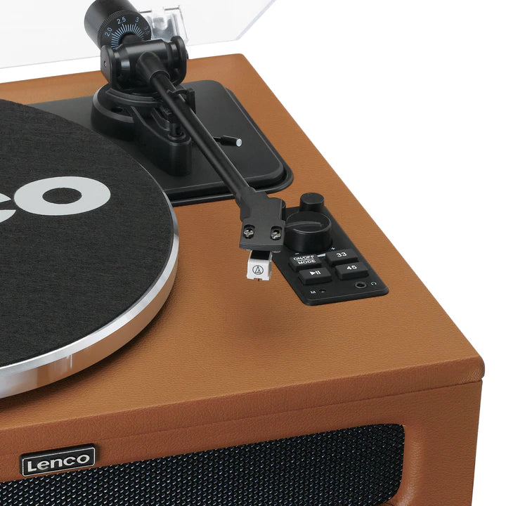 Lenco LS-430 Bluetooh Turntable (Brown)
