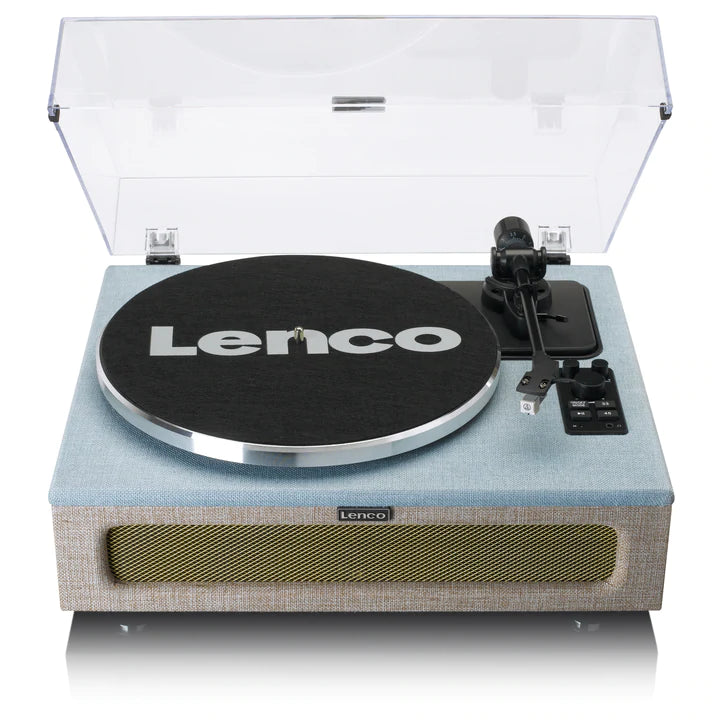 Lenco LS-440 Bluetooh Turntable, Blue/Beige