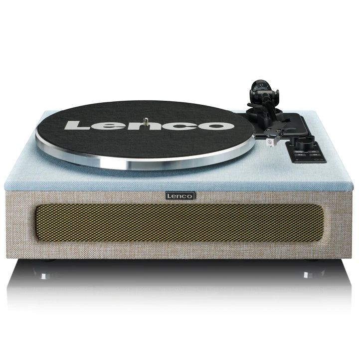 Lenco LS-440 Bluetooh Turntable, Blue/Beige