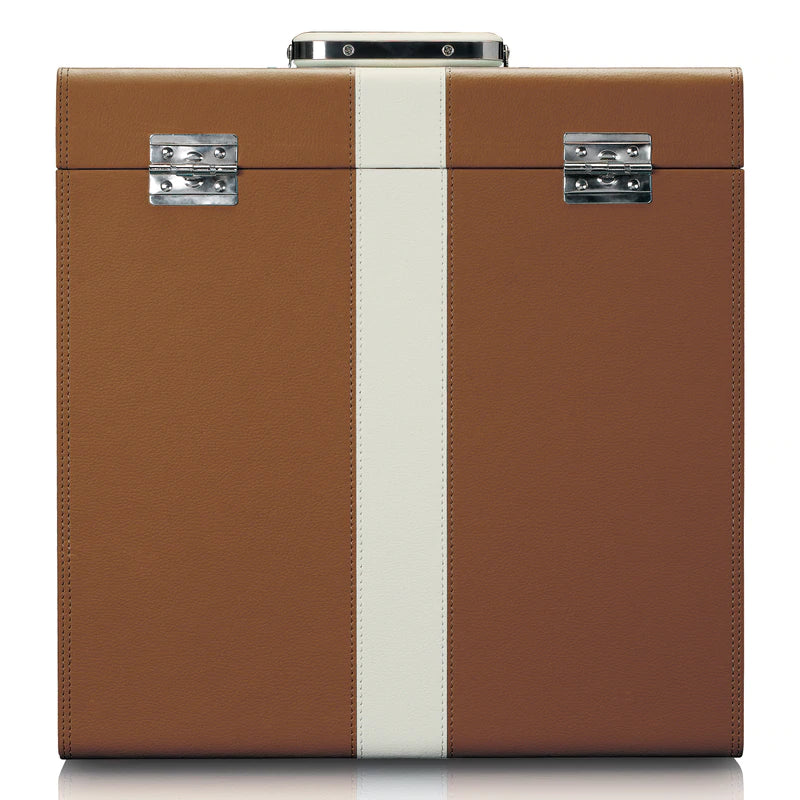 Lenco TTA-301BNWH Case for 12" Vinyl (Brown)