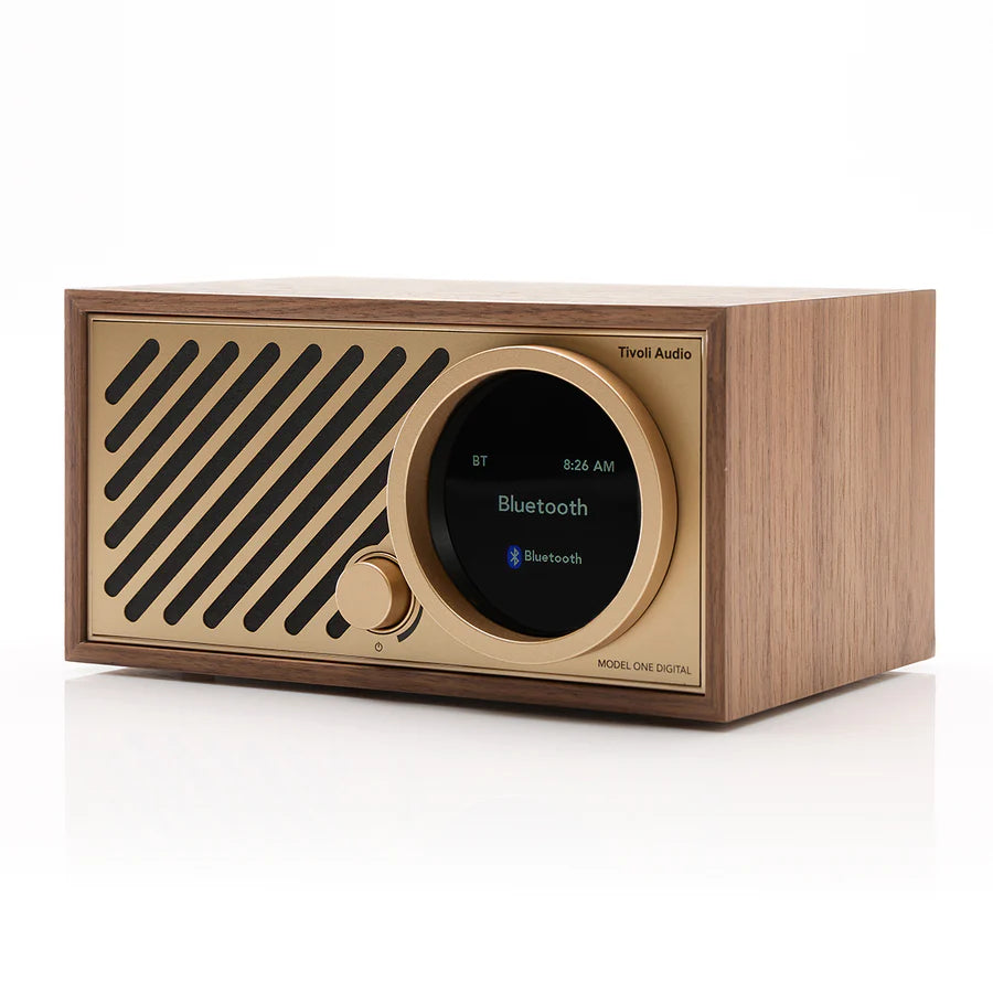Tivoli Audio Model ONE GEN.3 Digital+ Haut-parleur, Noyer/Or