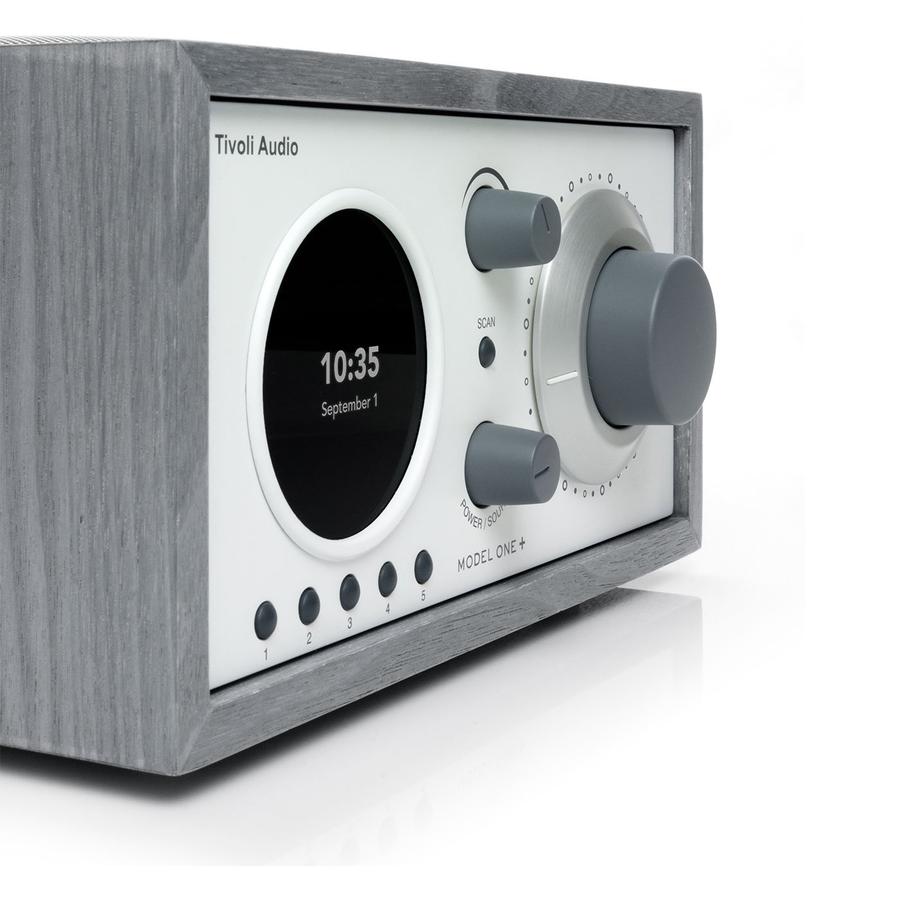 Tivoli Audio Model ONE+ Radio (Gris/Blanc)