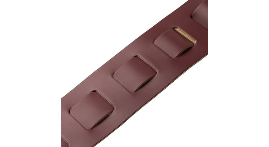 Courroie de guitare Levys M26PD, bordeaux