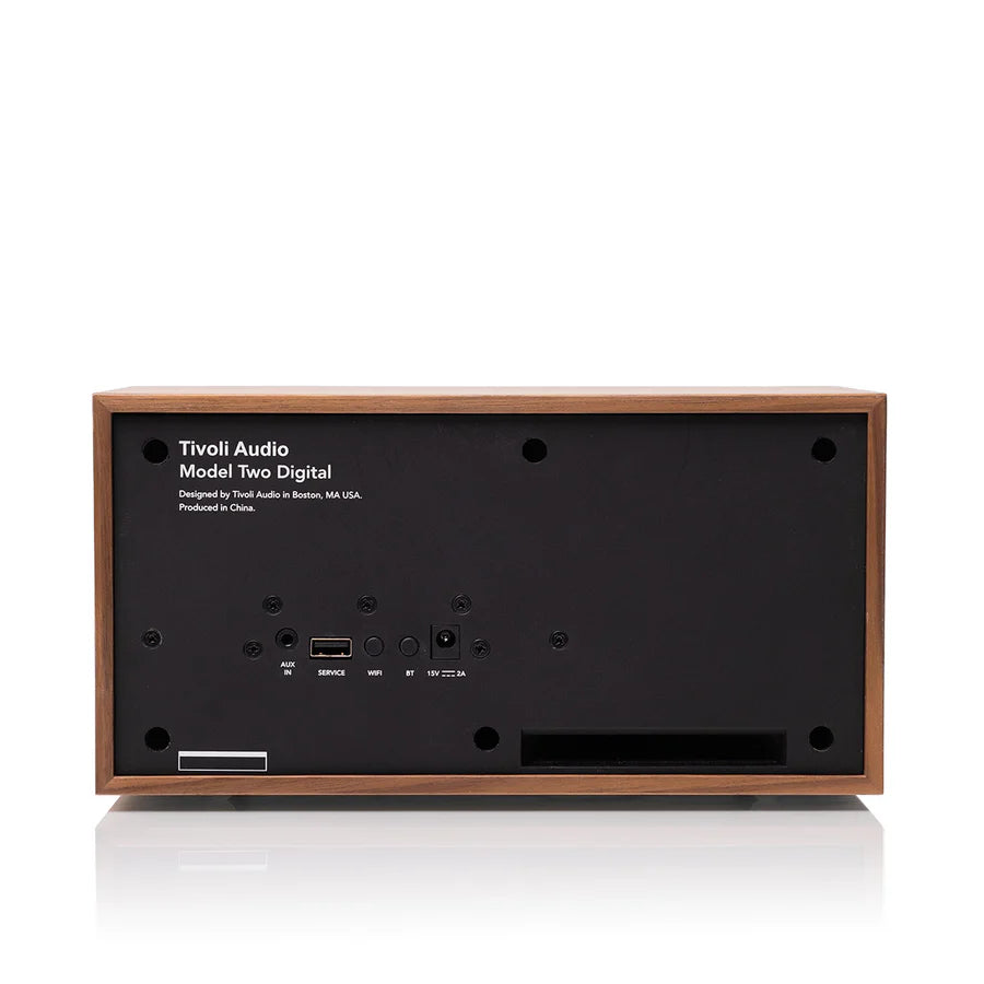 Tivoli Audio Model Two Digital Bluetooth Haut-parleur (Noyer/Or)