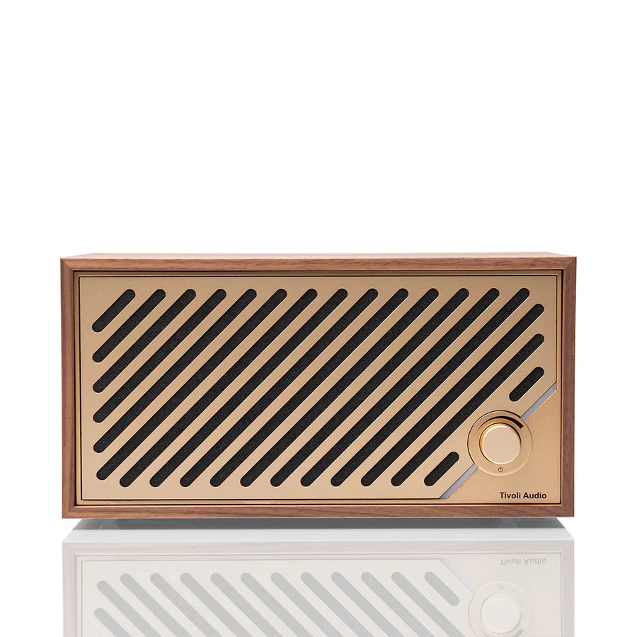 Tivoli Audio Model Two Digital Bluetooth Haut-parleur (Noyer/Or)