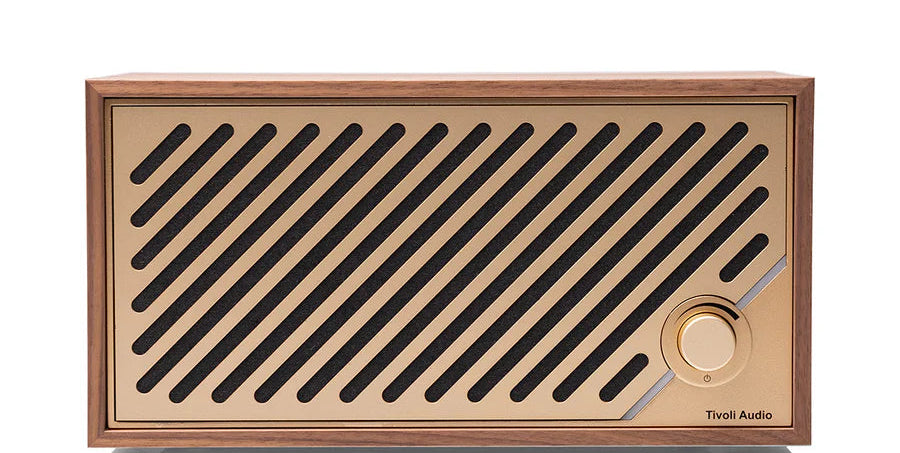 Tivoli Audio Model Two Digital Bluetooth Haut-parleur (Noyer/Or)