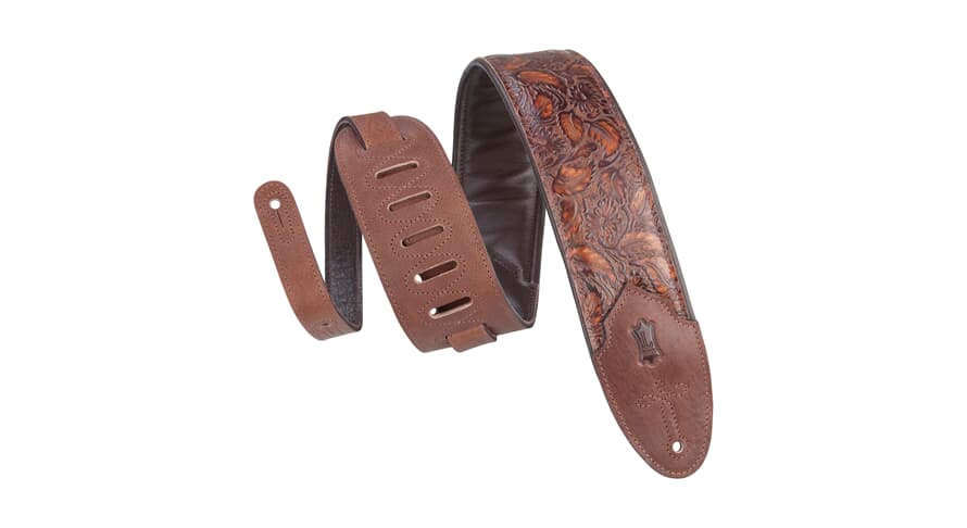 Levys M4WP sangle de guitare 3", geranium whiskey