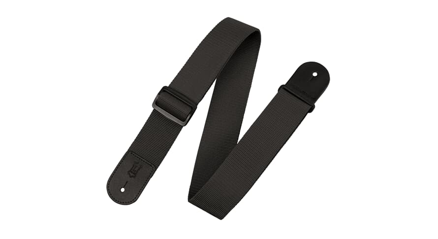 Levys M8POLY sangle de guitare 2", noire