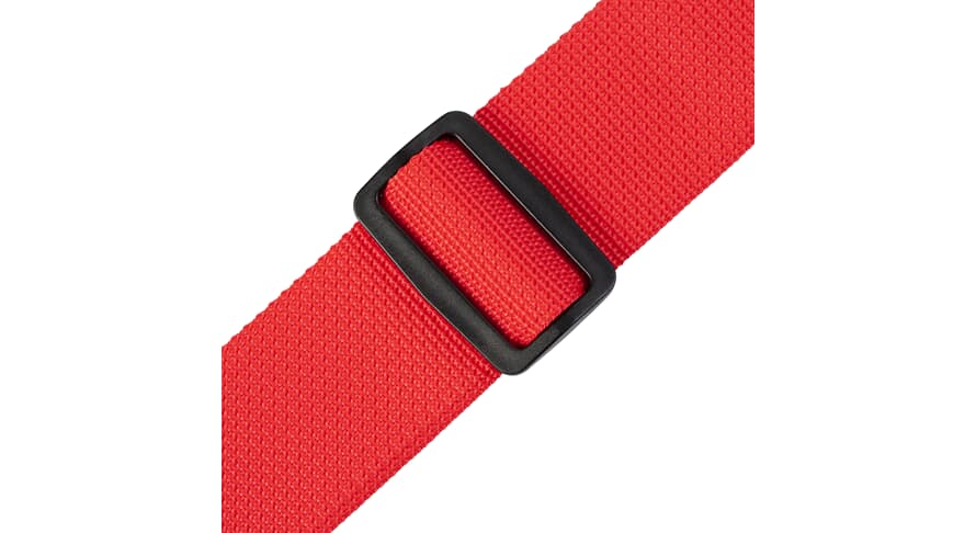Levys M8POLY sangle de guitare 2", rouge
