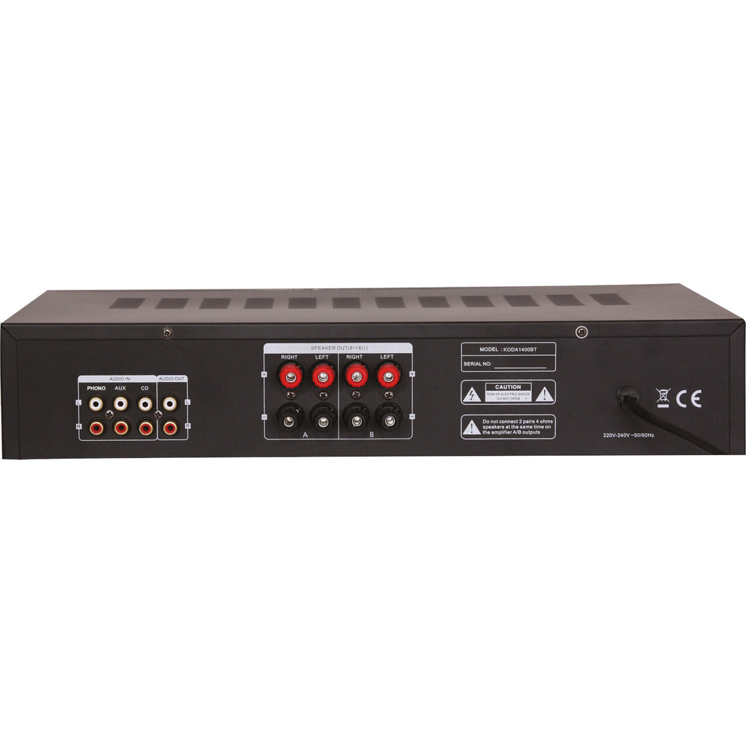 Madison Amplificateur stéréo HI-FI (Argent, 2x140W)