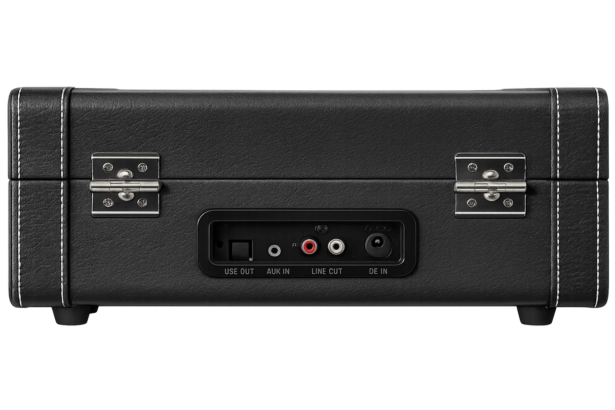 Madison Vintage Turntable with Bluetooth (Black)