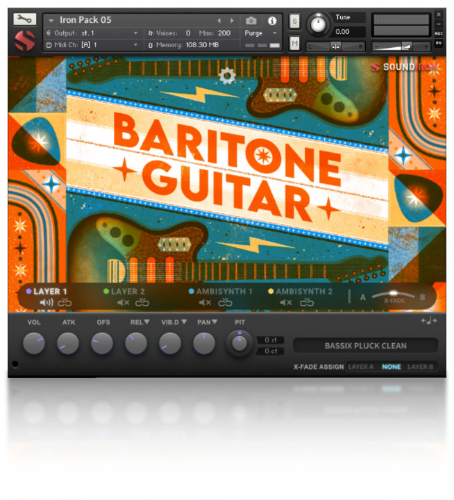 Iron Pack 5 - Guitares baryton