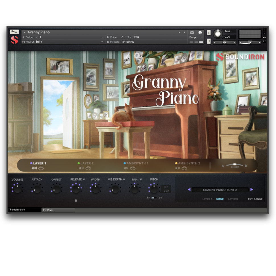 Vieux piano de grand-mère démoli