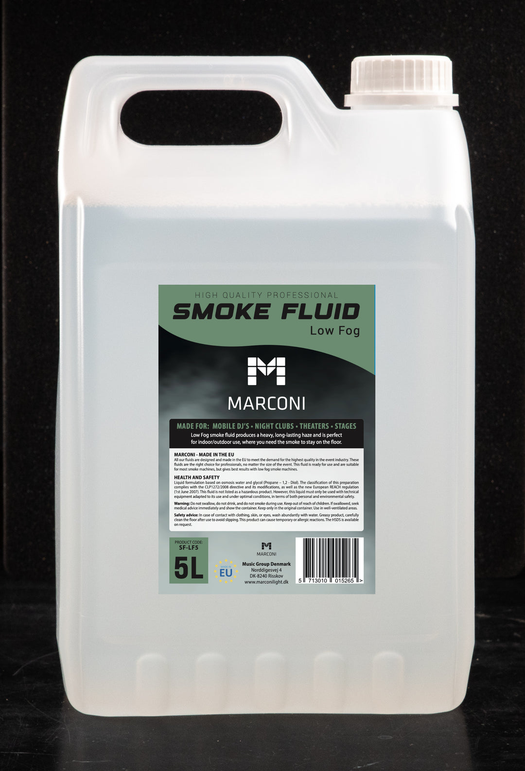 Marconi Liquide à fumée - Low Fog (5L)
