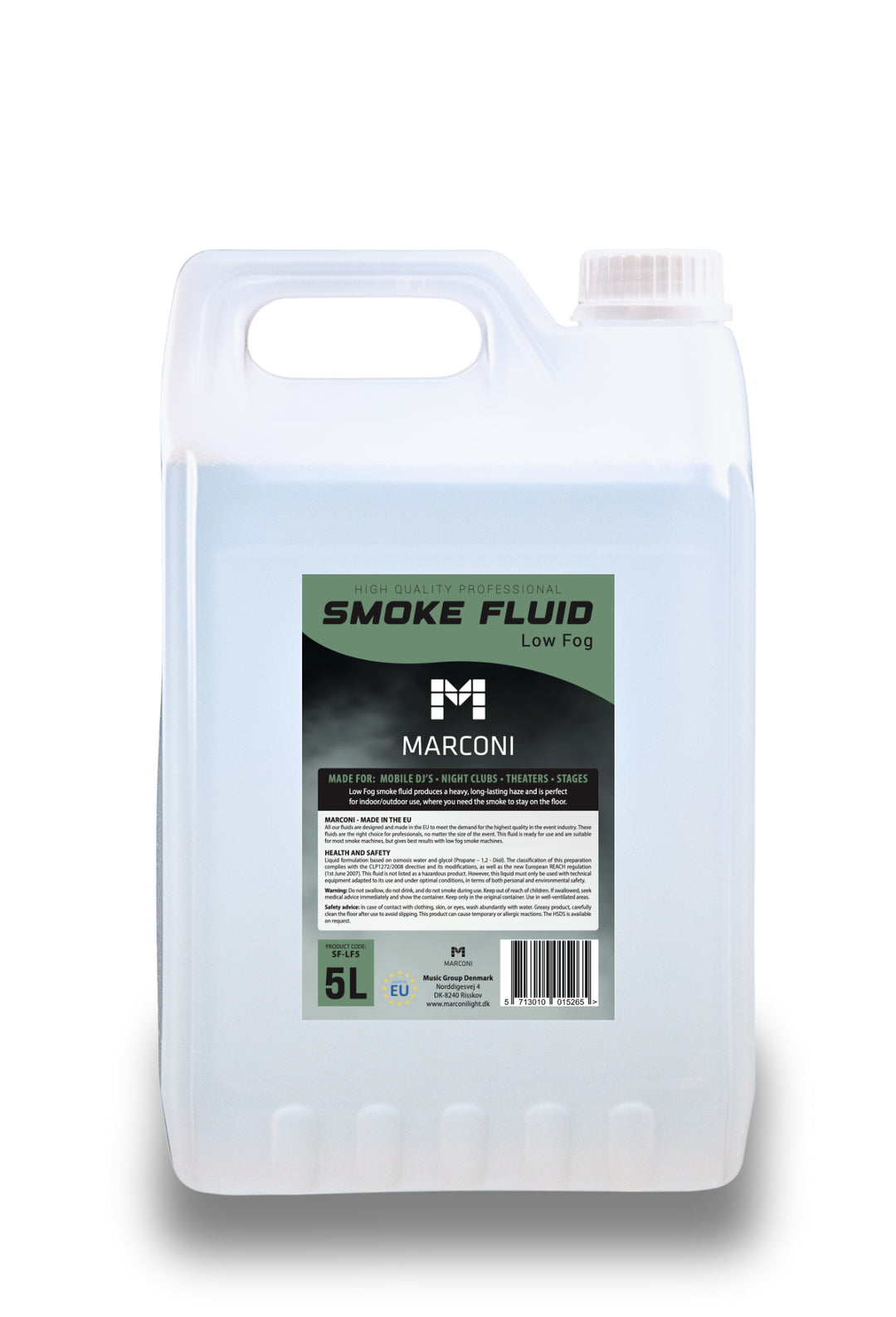 Marconi Liquide à fumée - Low Fog (5L)