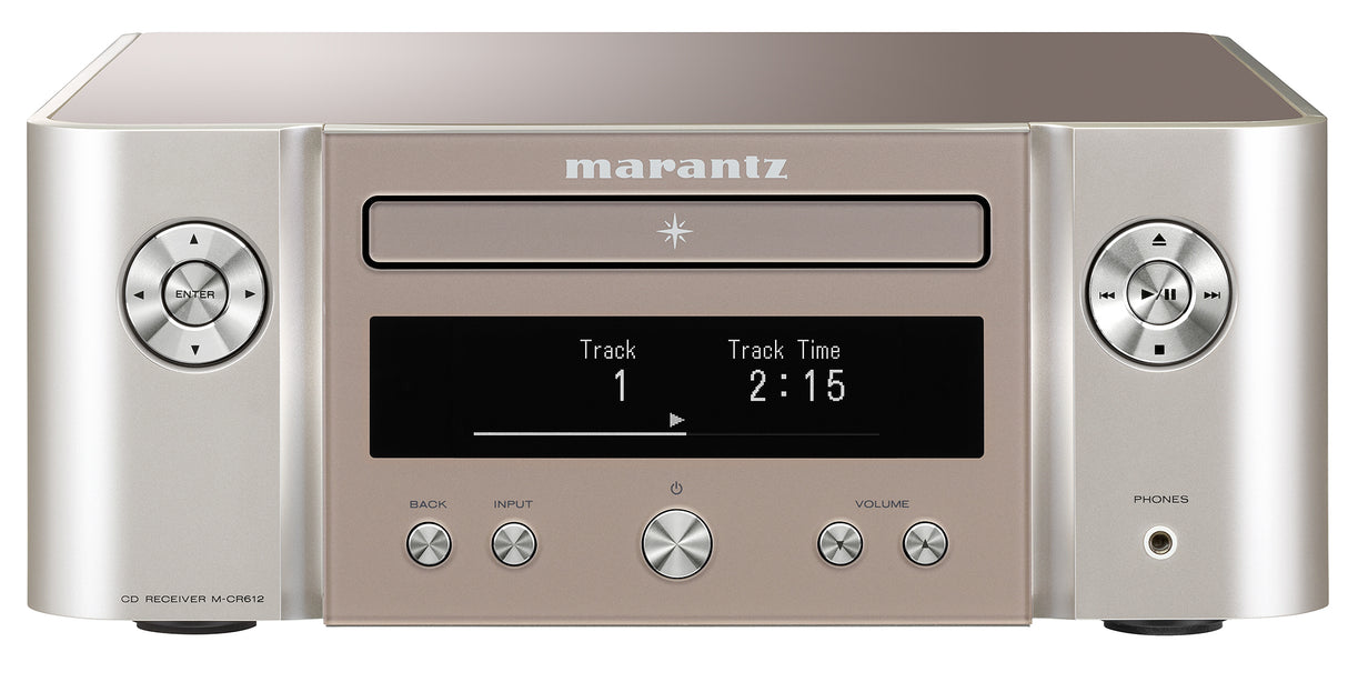 Marantz Melody X M-CR612 Système Minianlæg (Argent)