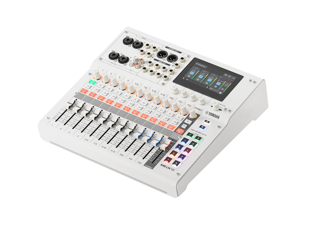 Yamaha MGX12 Console de mixage numérique (Blanc)