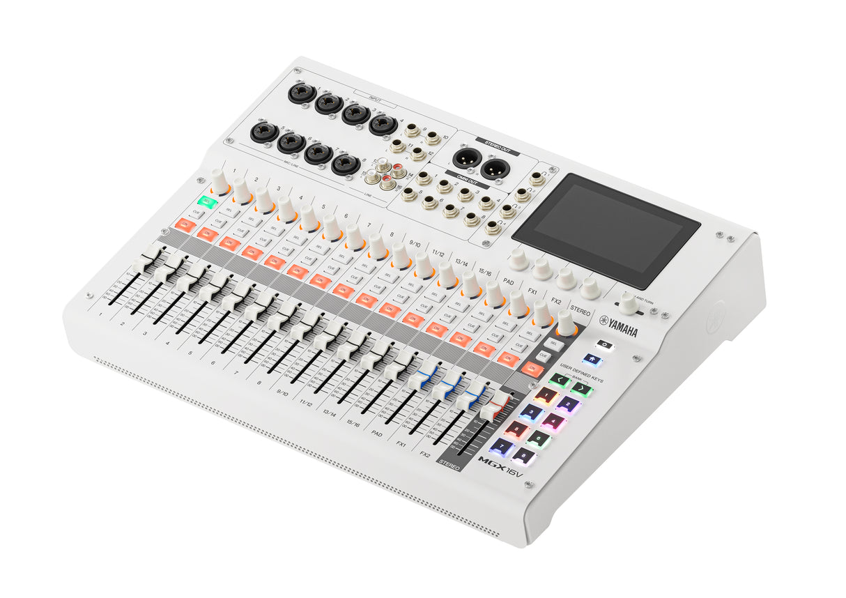 Yamaha MGX16V Digital Mixing Console (White) - Video Version