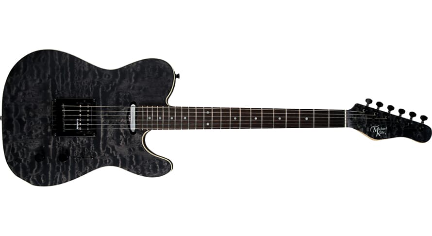 Michael Kelly 1954 guitare électrique, Satin Black Wash