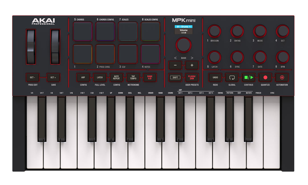 Akai MPK Mini Mk4 (Noir)