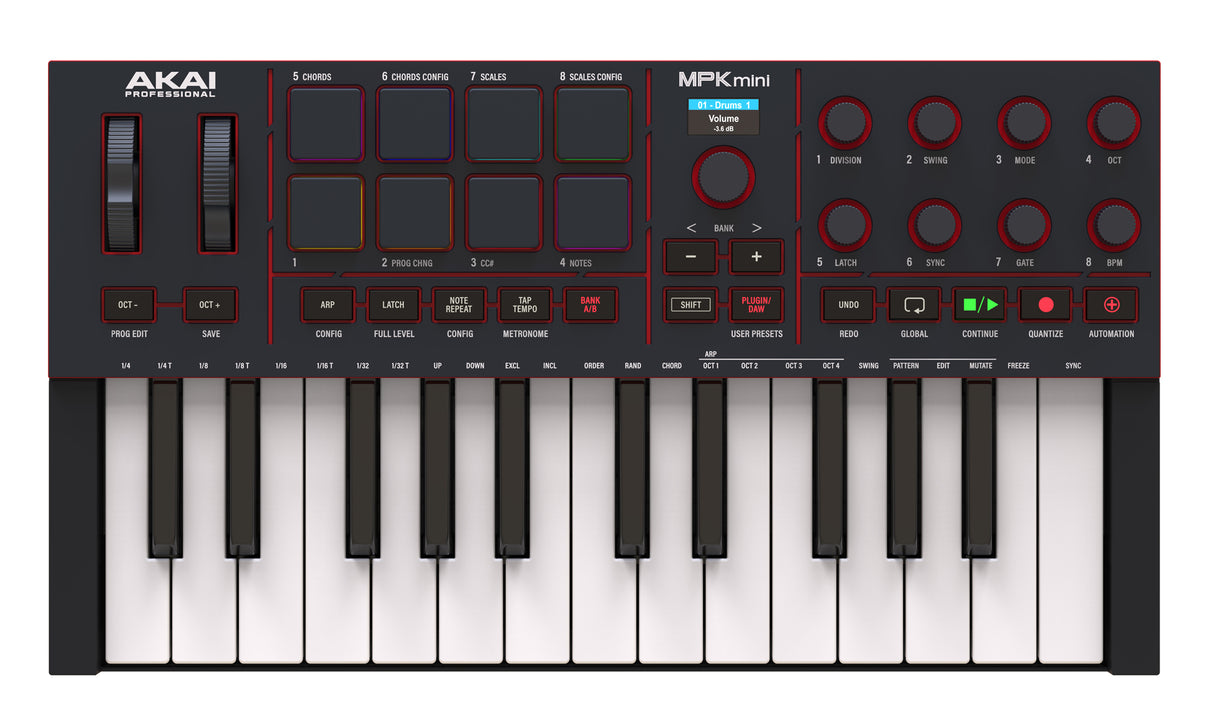 Akai MPK Mini Mk4 (Noir)