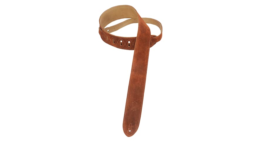 Levys MS12 sangle de guitare 2", marron
