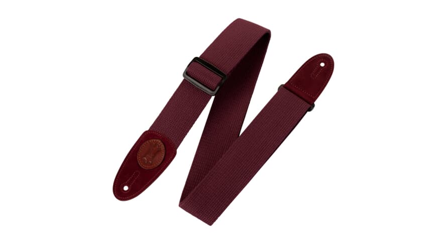 Levys MSSC8 sangle de guitare 2", bordeaux