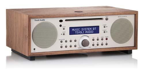 Tivoli Audio Music system + Walnut/beige