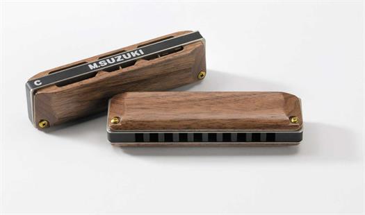 Suzuki Manji M-20W Wood harmonica blues - Ton C