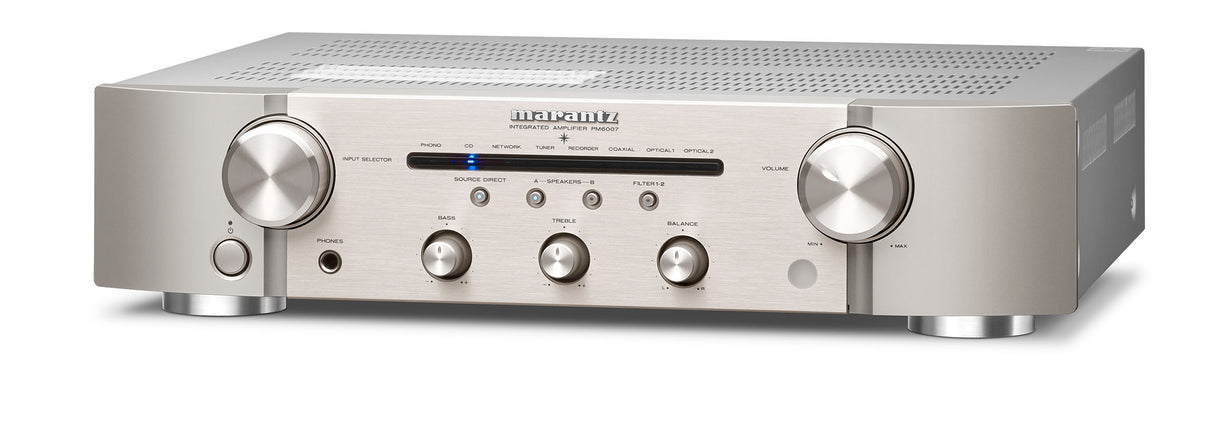 Marantz PM6007 HI-FI Amplifier (Silver, 2x45W)