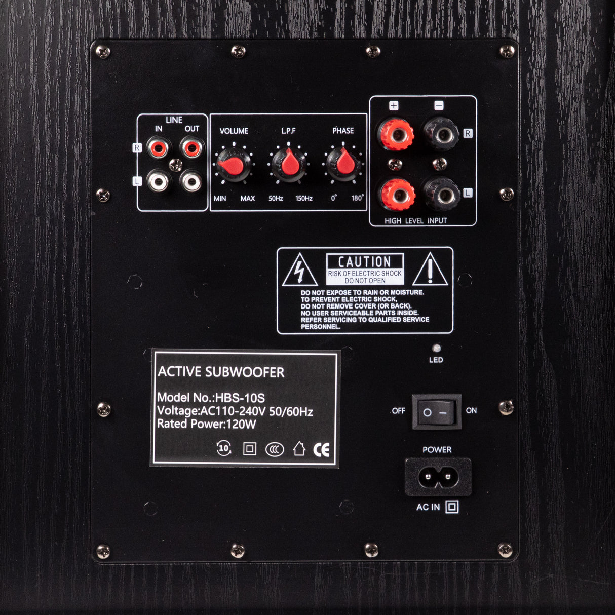 SoundMate HBS-10S 10" Subwoofer Actif