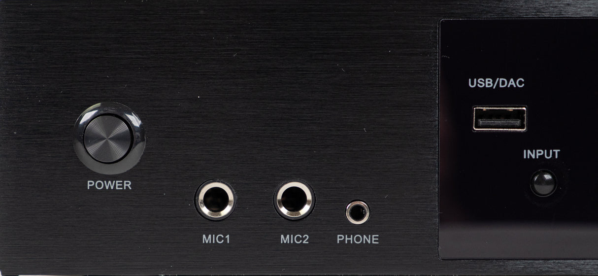 SoundMate Hi-Fi amplifier w. Bluetooth (4x100W)