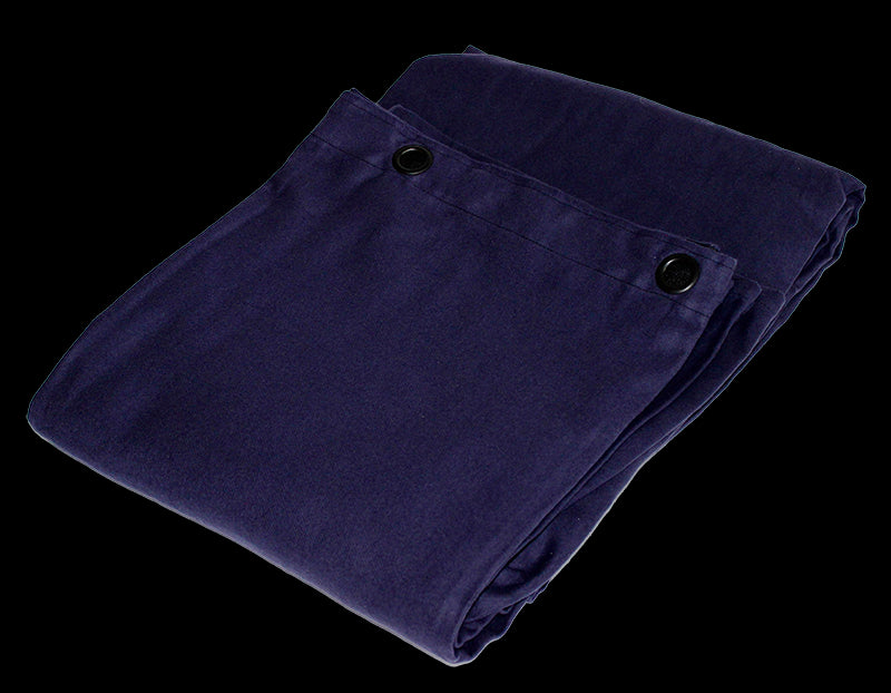 Molton Backdrop with Eyelets (Navy Blue)