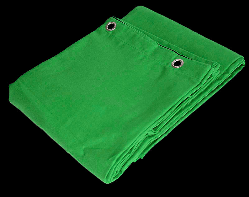 Green Screen Carpet with eyelets (width x height)