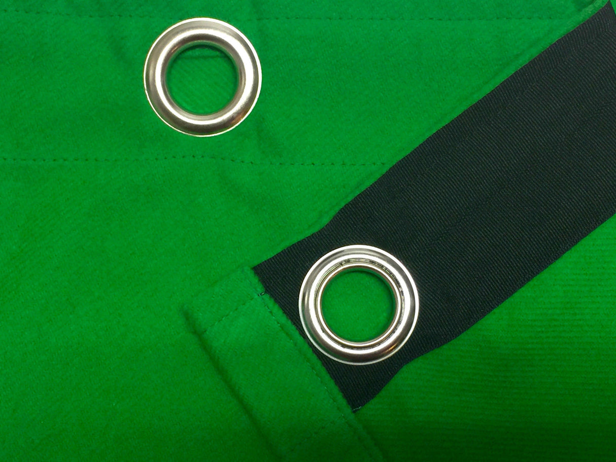 Green Screen Carpet with eyelets (width x height)