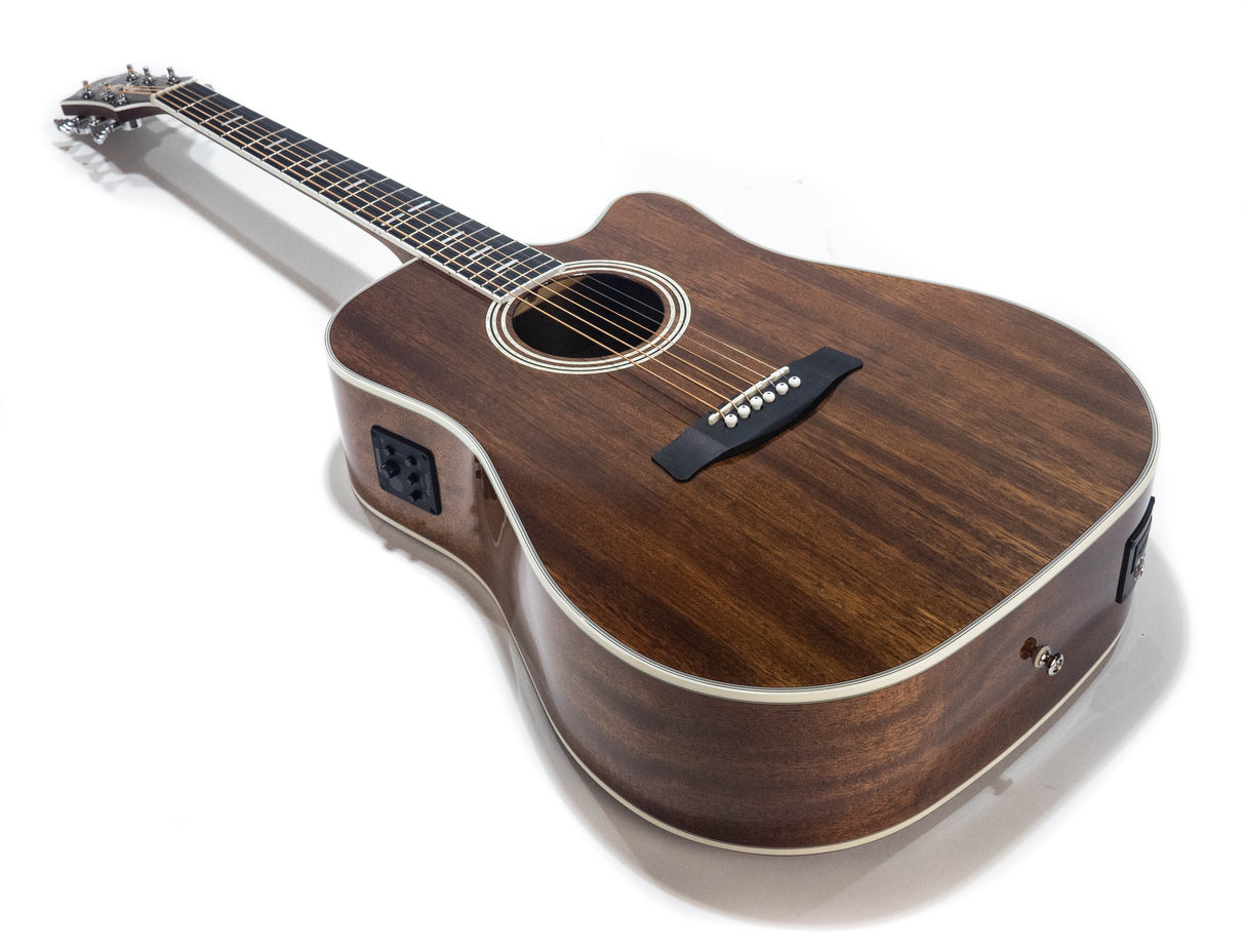 Hagstrom Mora Dreadnaught CE - mahogany