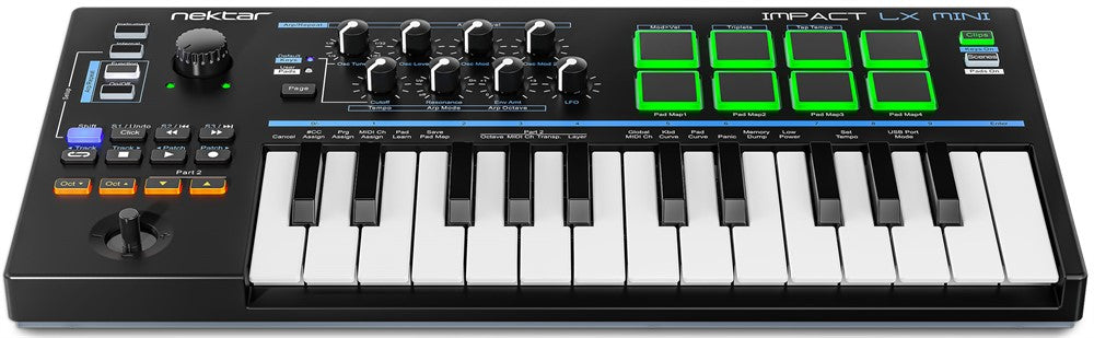 Nektar Impact LX Mini Claviers MIDI